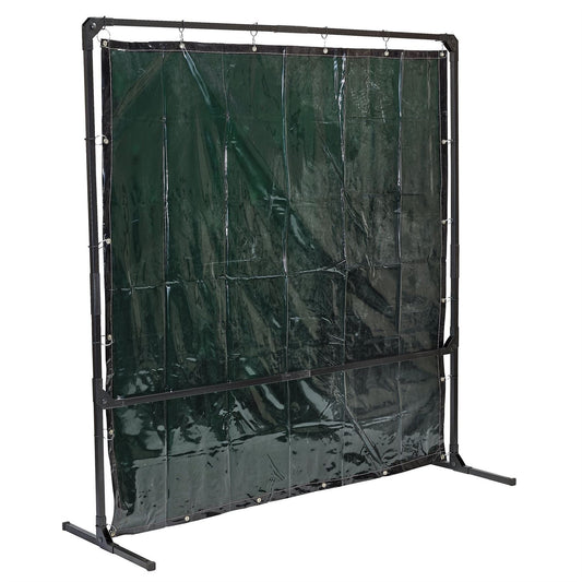 Draper 28406 Welding Curtain with Metal Frame 6' x 6' Draper