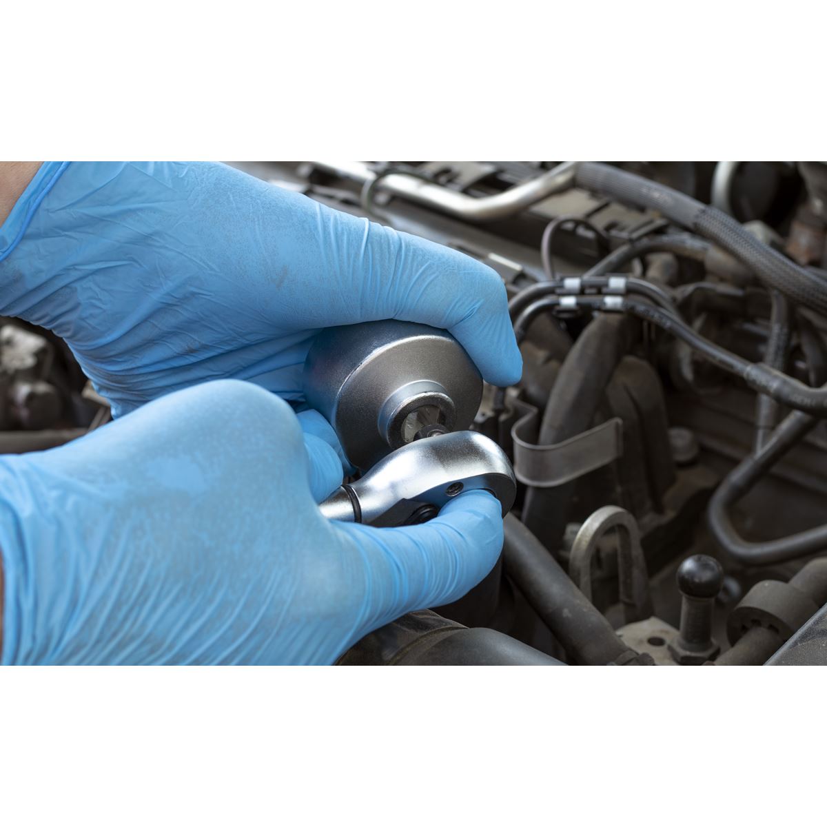 Sealey SX114 Low Profile Oil Filter Socket 36mm 3/8"Sq Drive Sealey