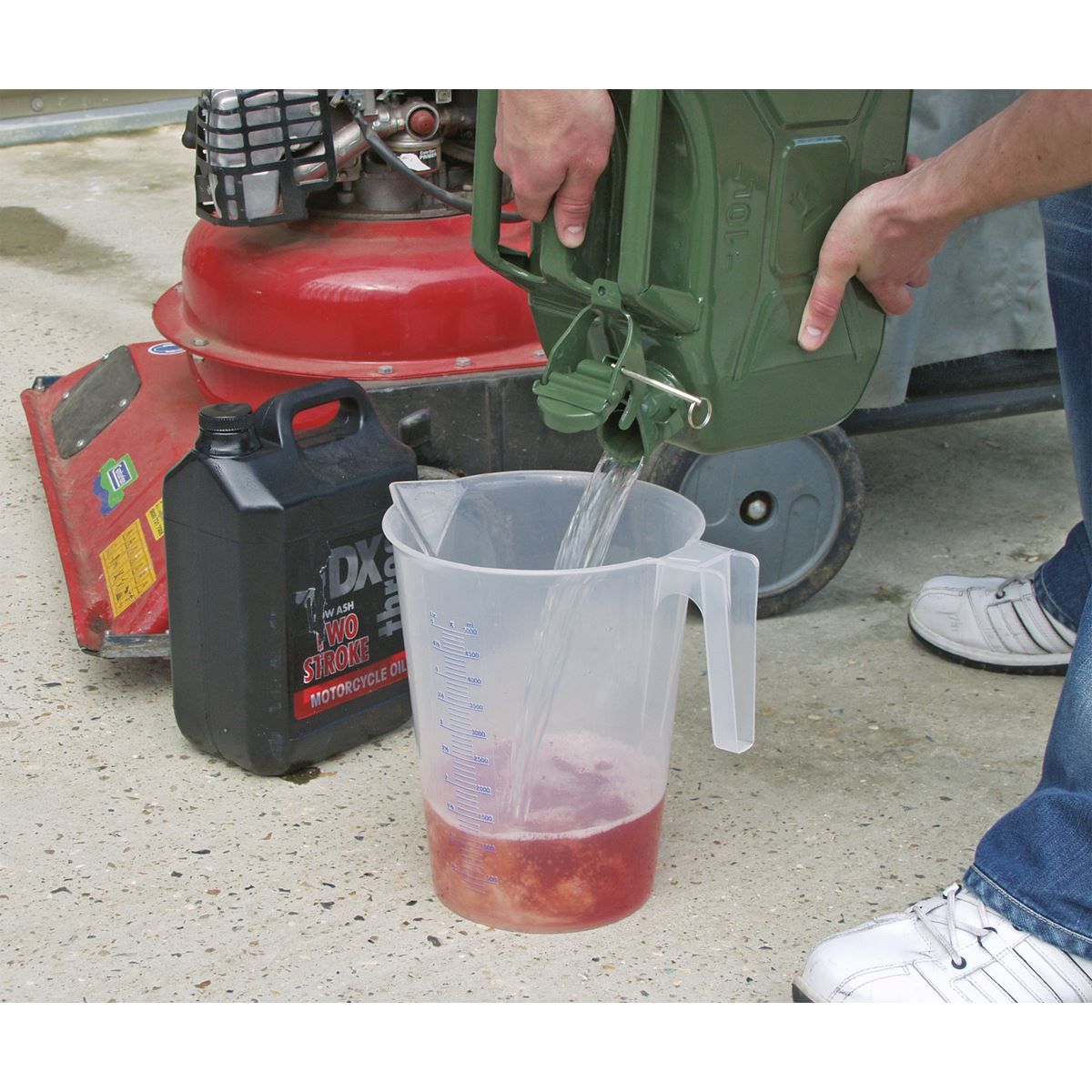 Sealey JT5000 Measuring Jug Translucent 5L Sealey