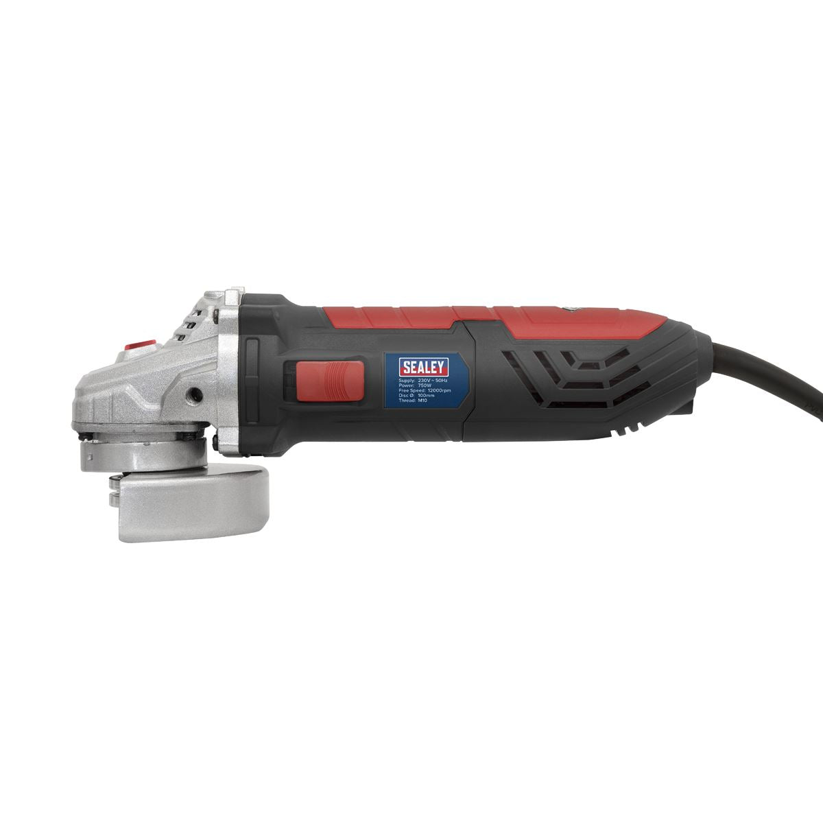 Sealey SAG101 Angle Grinder Ø100mm 750W/230V Sealey