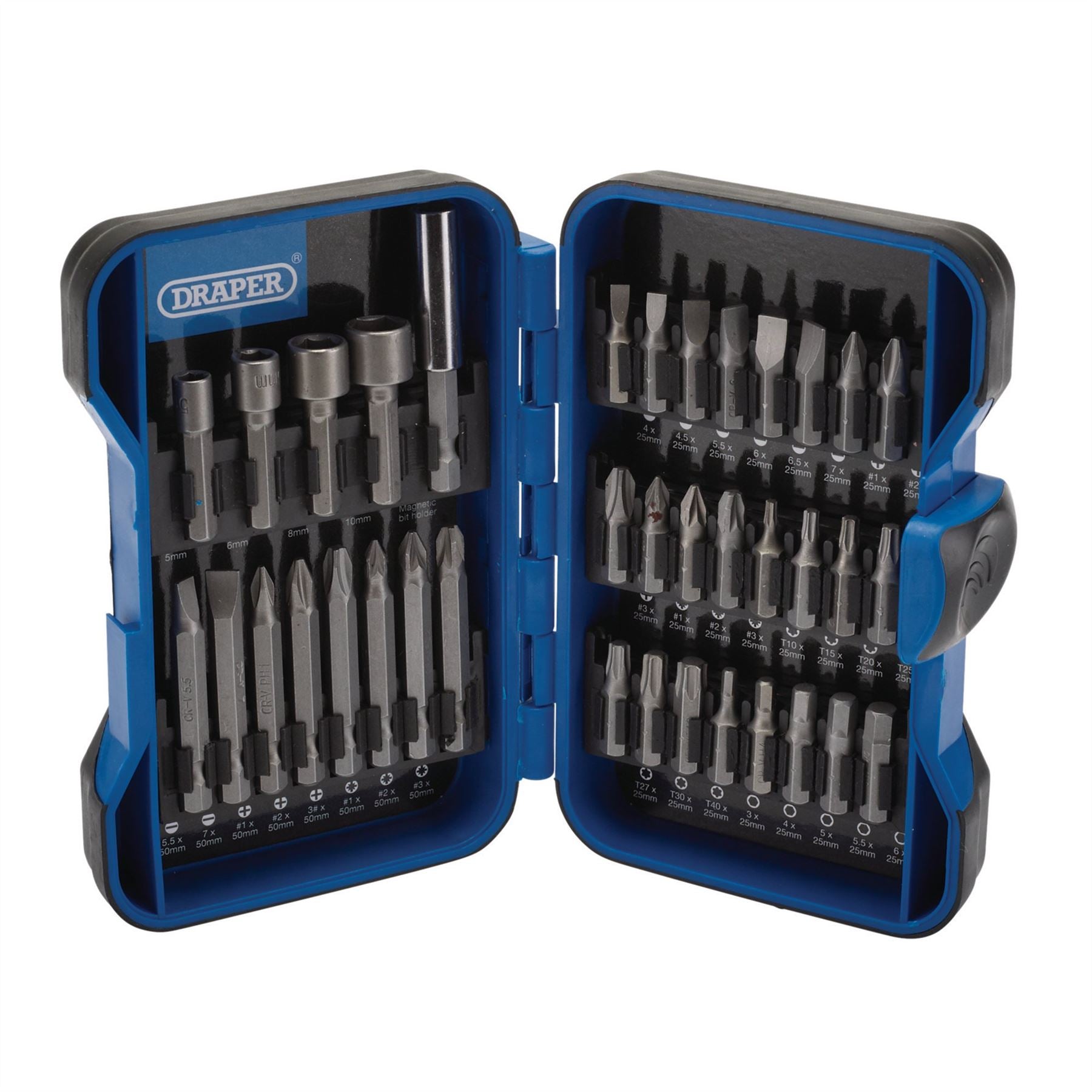 Draper 18561 Insert Bit Set 37 Piece Draper