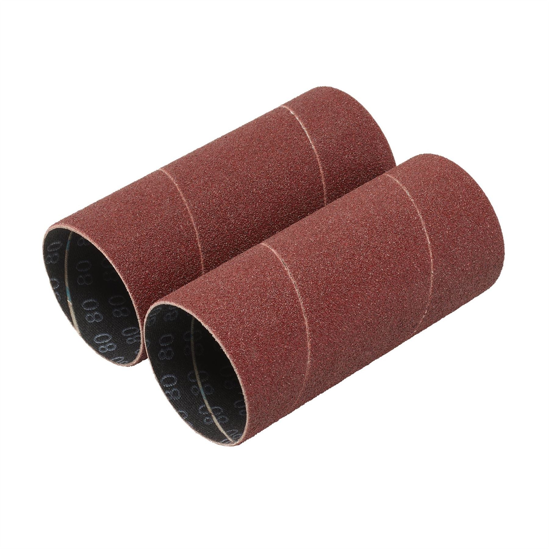 Draper 08405 Aluminium Oxide Sanding Sleeves 50 x 115mm 80 Grit Pack of 2 Draper