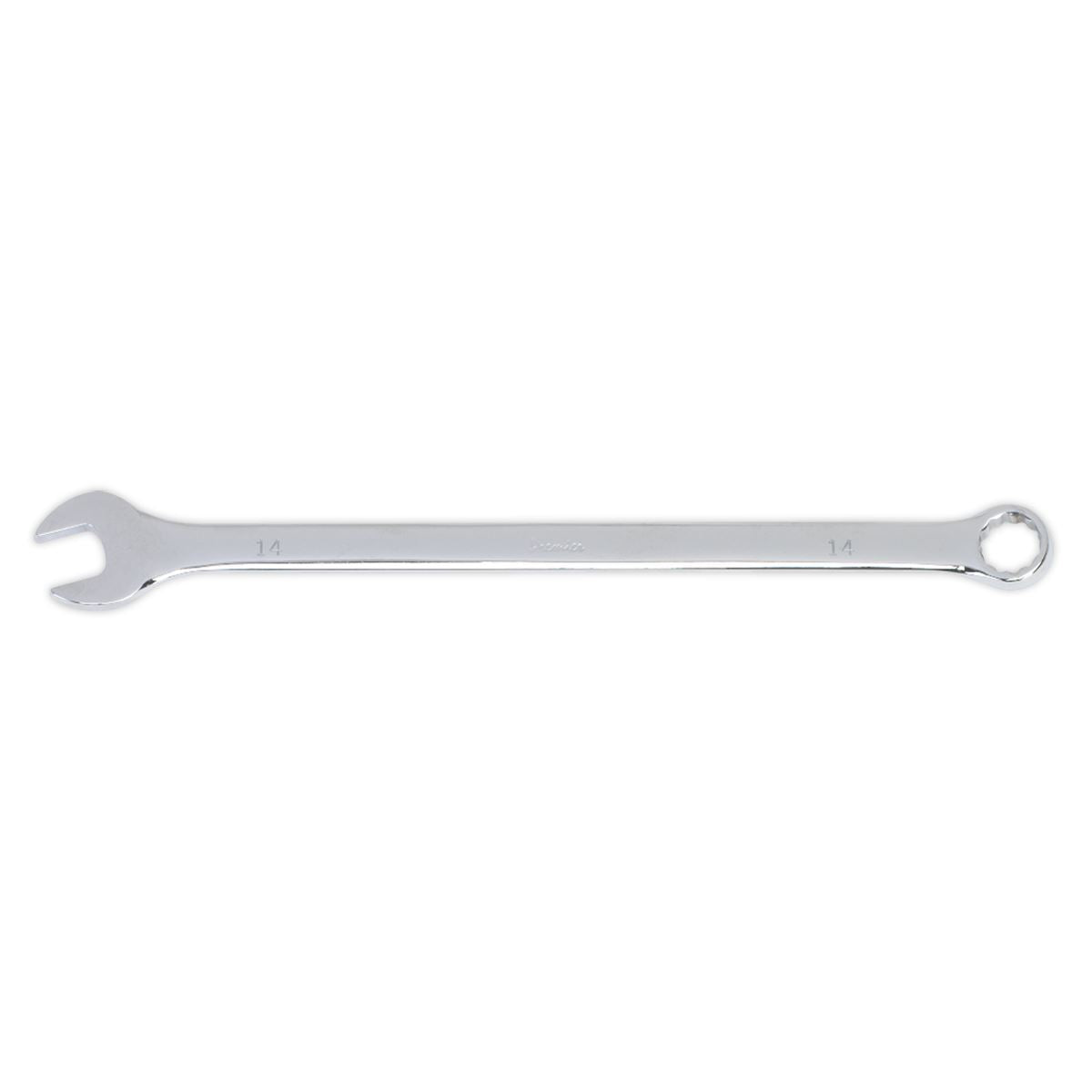 Sealey AK631014 Combination Spanner Extra-Long 14mm Sealey
