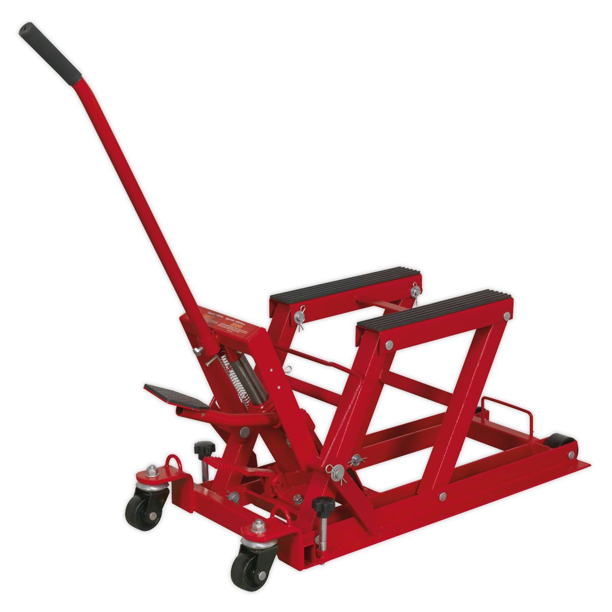 Sealey MC480 Hydraulic Motorcycle & Quad Lift 680kg Capacity Sealey