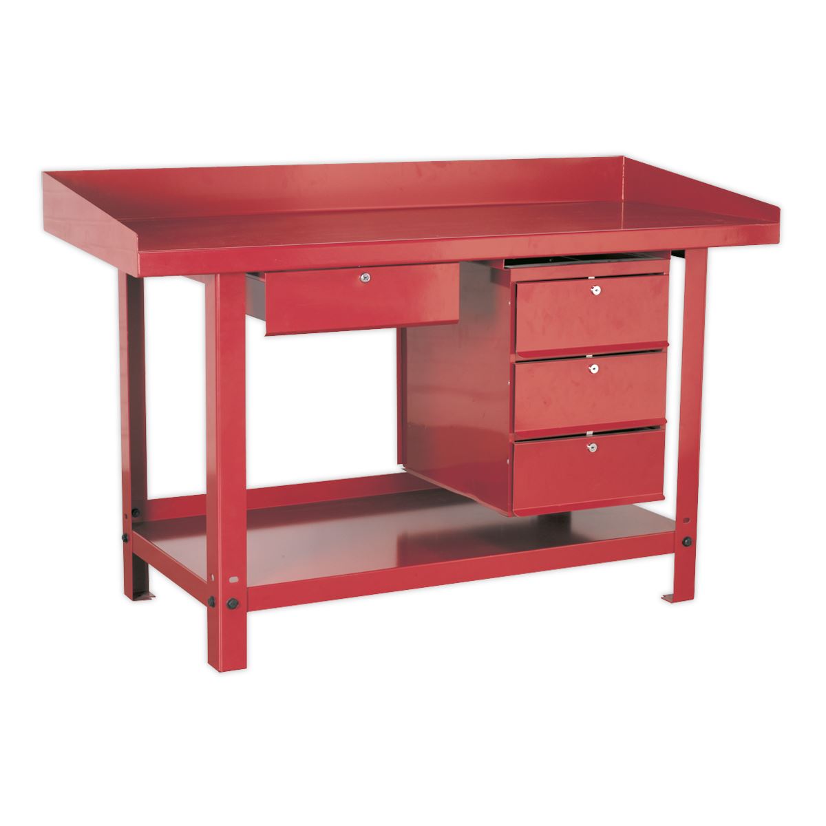 Sealey AP1015 Workbench Steel 1.5m with 1 Drawer Sealey