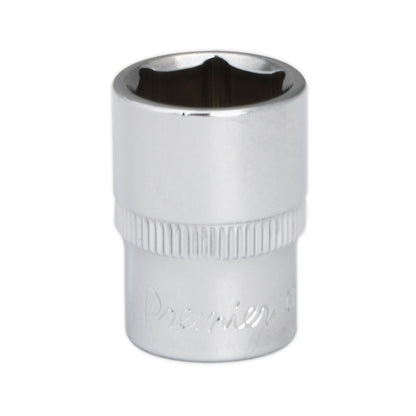 Sealey SP1413 WallDrive® Socket 13mm 1/4"Sq Drive Fully Polished Sealey