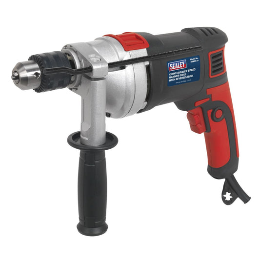 Sealey SD800 Hammer Drill Ø13mm Variable Speed with Reverse 850W/230V Sealey