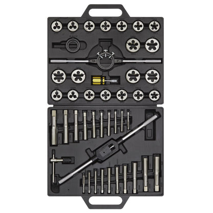 Sealey AK303IMP Tap & Die Set 45pc Split Dies Imperial Sealey