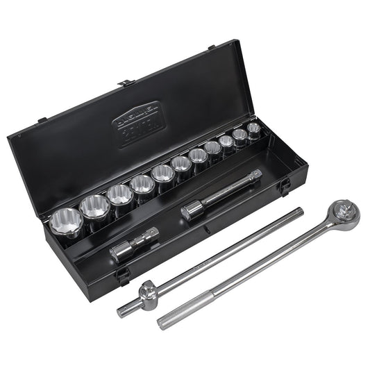 Sealey AK2585 Socket Set 15pc 3/4"Sq Drive 12-point WallDrive® Sealey