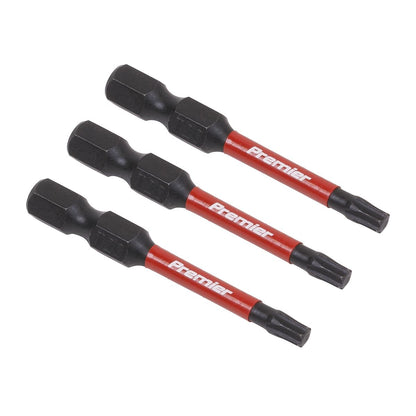Sealey AK8242 TRX-Star* T20 Impact Power Tool Bits 50mm - 3pc Sealey