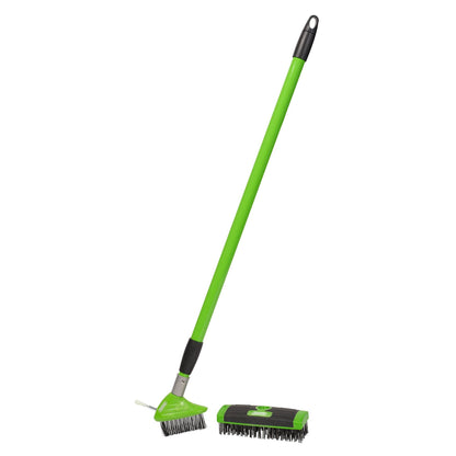 Draper 58683 Paving Brush Set with Twin Heads and Telescopic Handle Draper