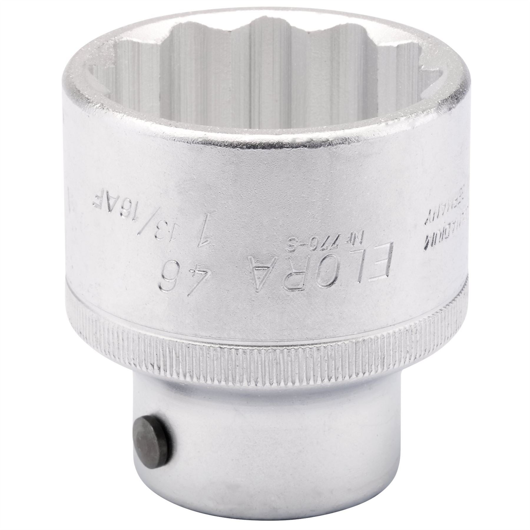Elora 00848 Bi-Hexagon Socket 46mm-1.13/16" 3/4" Sq. Dr. Elora