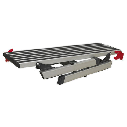Sealey APS2 Aluminium Folding Platform 2-Tread EN 131-4 Sealey