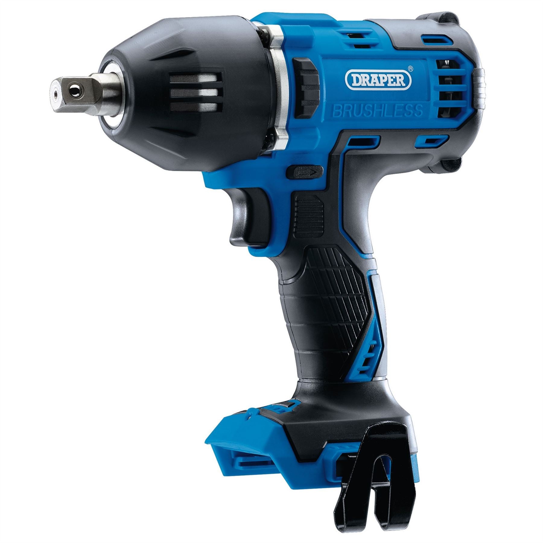 Draper 99250 D20 20V Brushless Mid-Torque Impact Wrench 1/2" Sq. Dr. 400Nm Sold Bare Draper