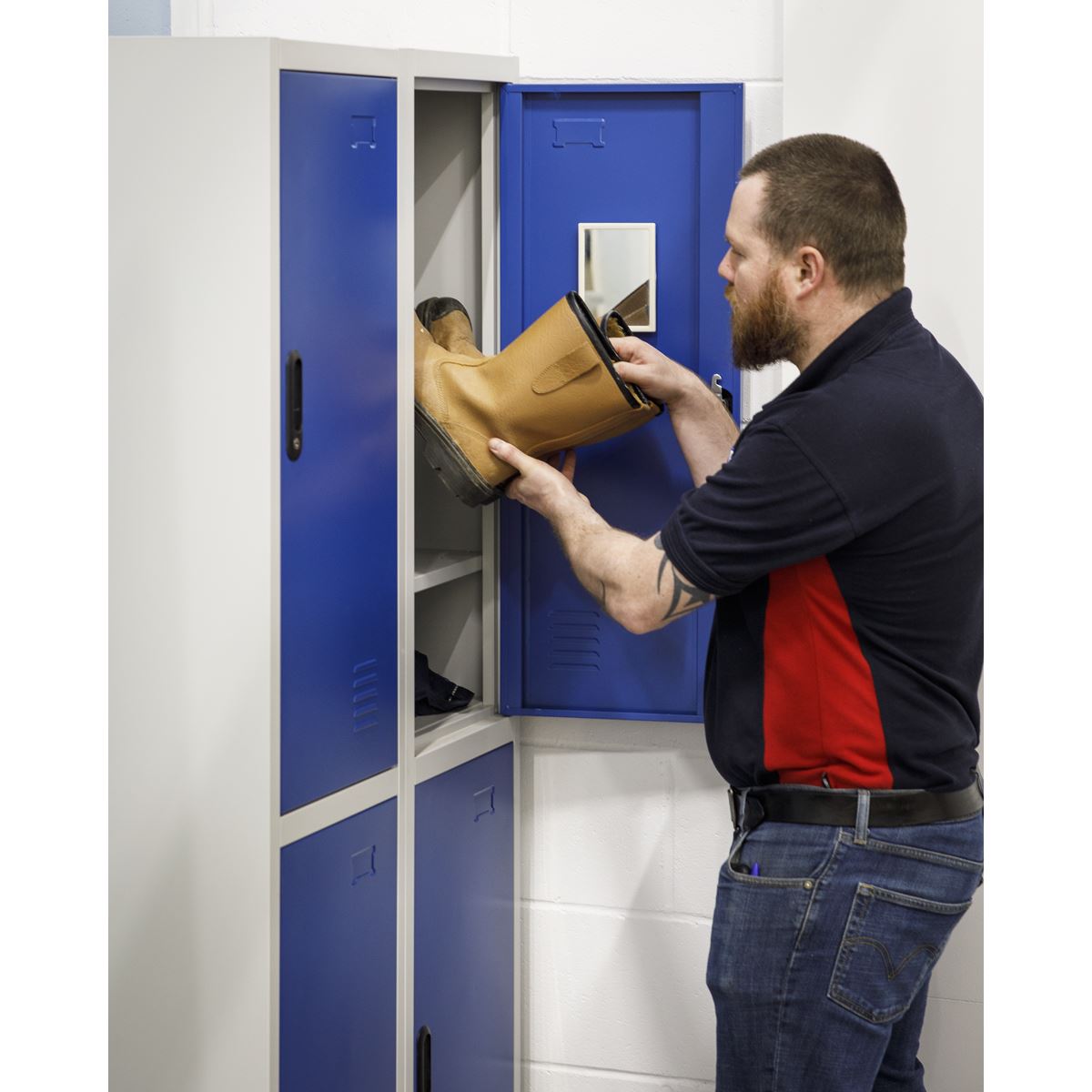 Sealey SL2D Locker 2 Door Sealey