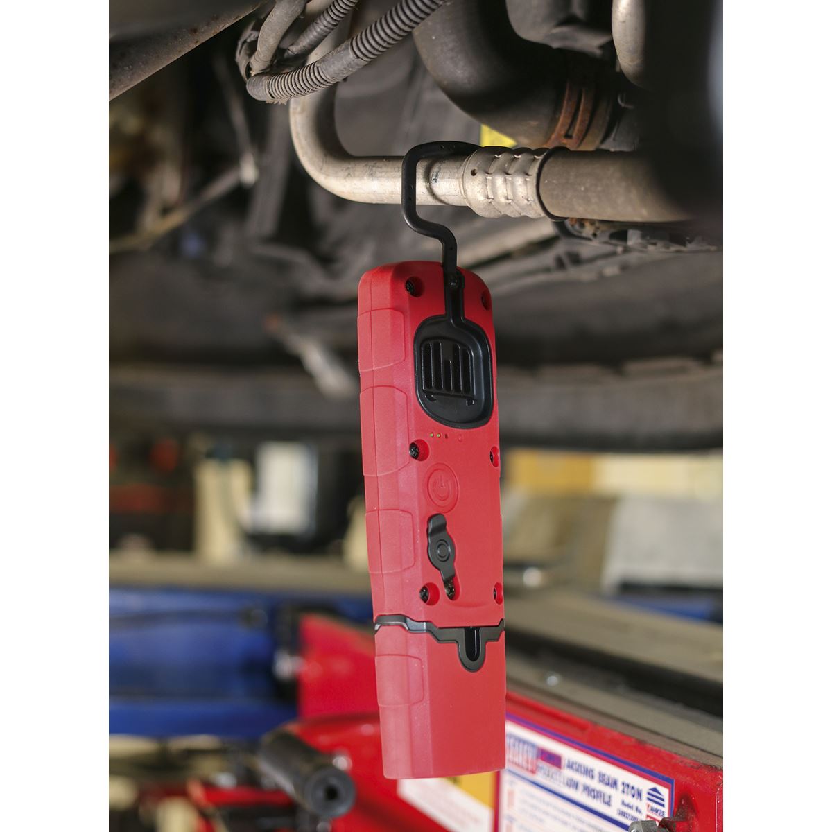 Sealey LED360CM 360° Rechargeable Inspection Light 5W COB LED Colour Match CRI 96 - 3-Colour Sealey