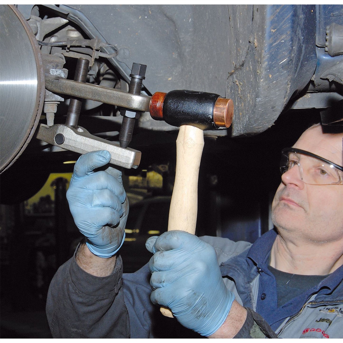 Draper 20088 Copper/Rawhide Faced Hammer 1100g/38oz Draper