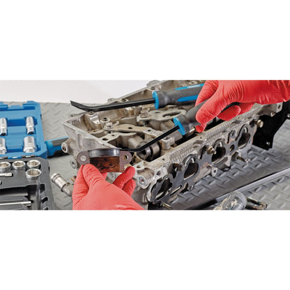 Draper 92034 Pound Thru' Soft Grip Pry Bar Set 4 Piece Draper