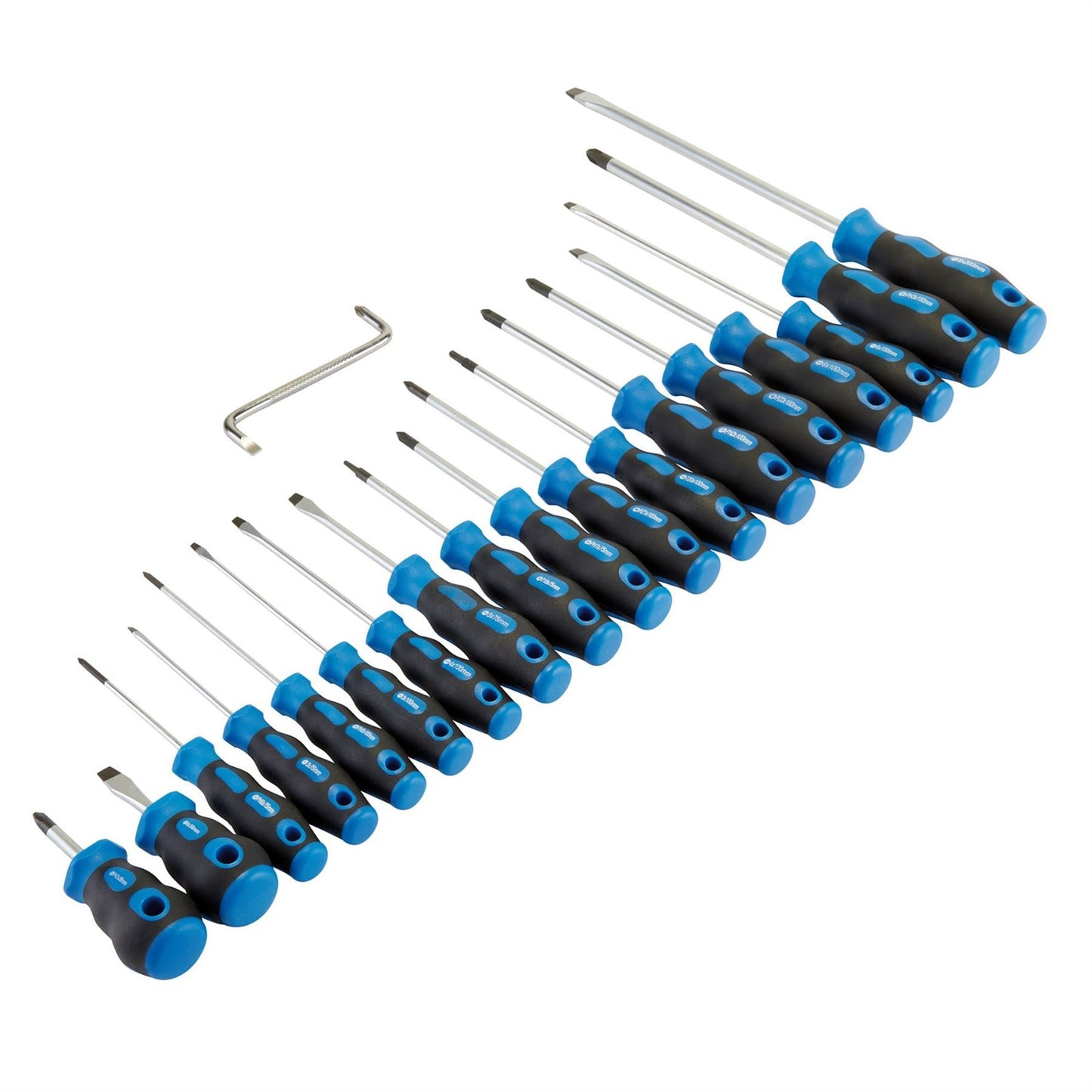 Draper 09548 Soft Grip Screwdriver Set 19 Piece Draper