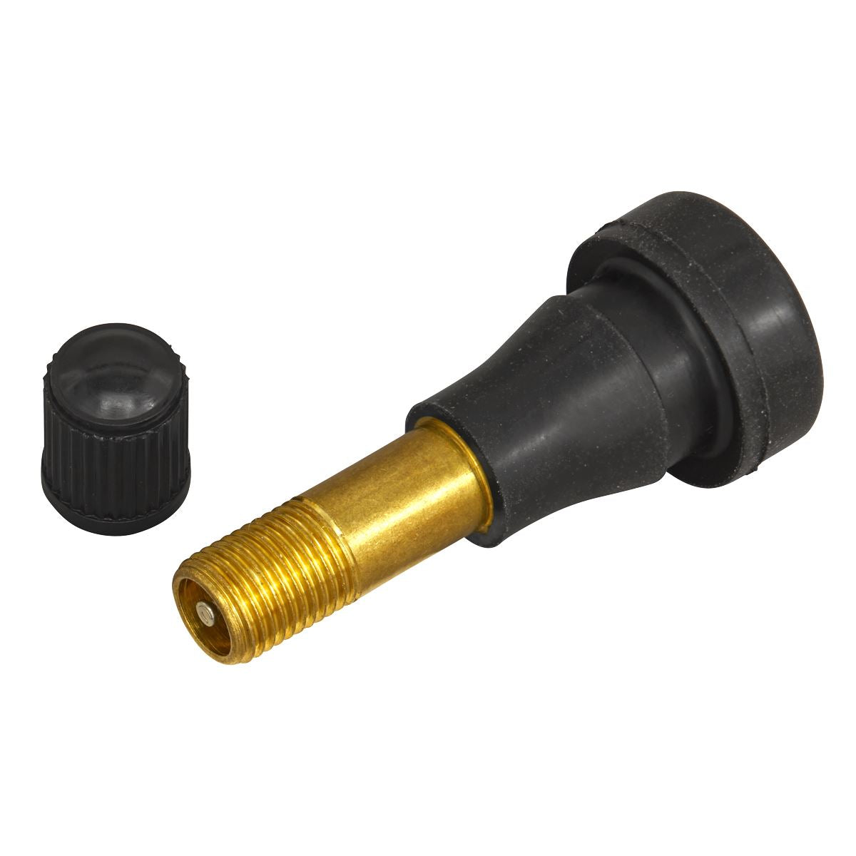 Sealey TVHP1 Pack of 50 - Snap-in Tubeless High Pressure Tyre Valve TR600 Sealey