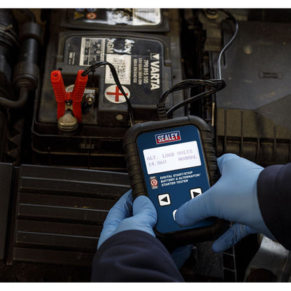 Sealey BT2011 Digital Start/Stop Battery & Alternator/Starter Tester 12/24V Sealey