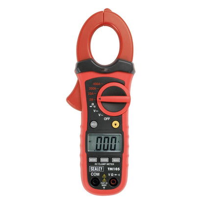 Sealey TM105 Professional Auto-Ranging Digital Clamp Meter NCVD - 6-Function Sealey