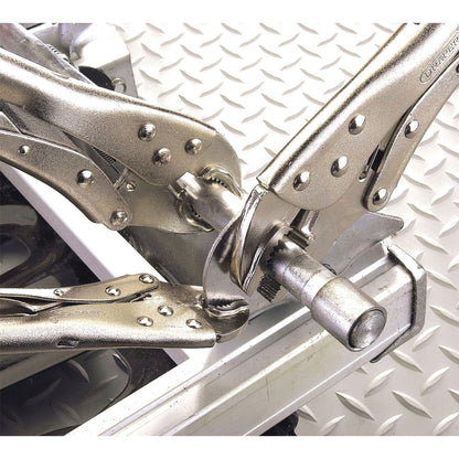 Draper 14040 Curved Jaw Self Grip Pliers Set 3 Piece Draper