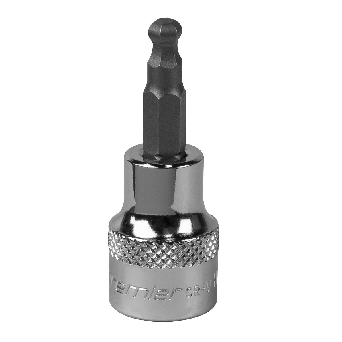 Sealey SBBH003 Ball-End Hex Socket Bit 5mm 3/8"Sq Drive Sealey