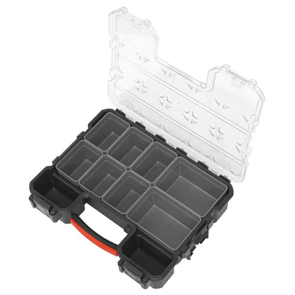 Sealey APAS10R Parts Storage Case with Fixed & Removable Compartments Sealey