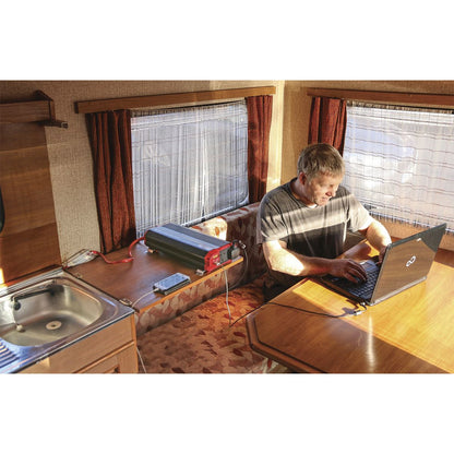 Sealey PI2000 Power Inverter Modified Sine Wave 2000W 12V DC - 230V ~ 50Hz Sealey