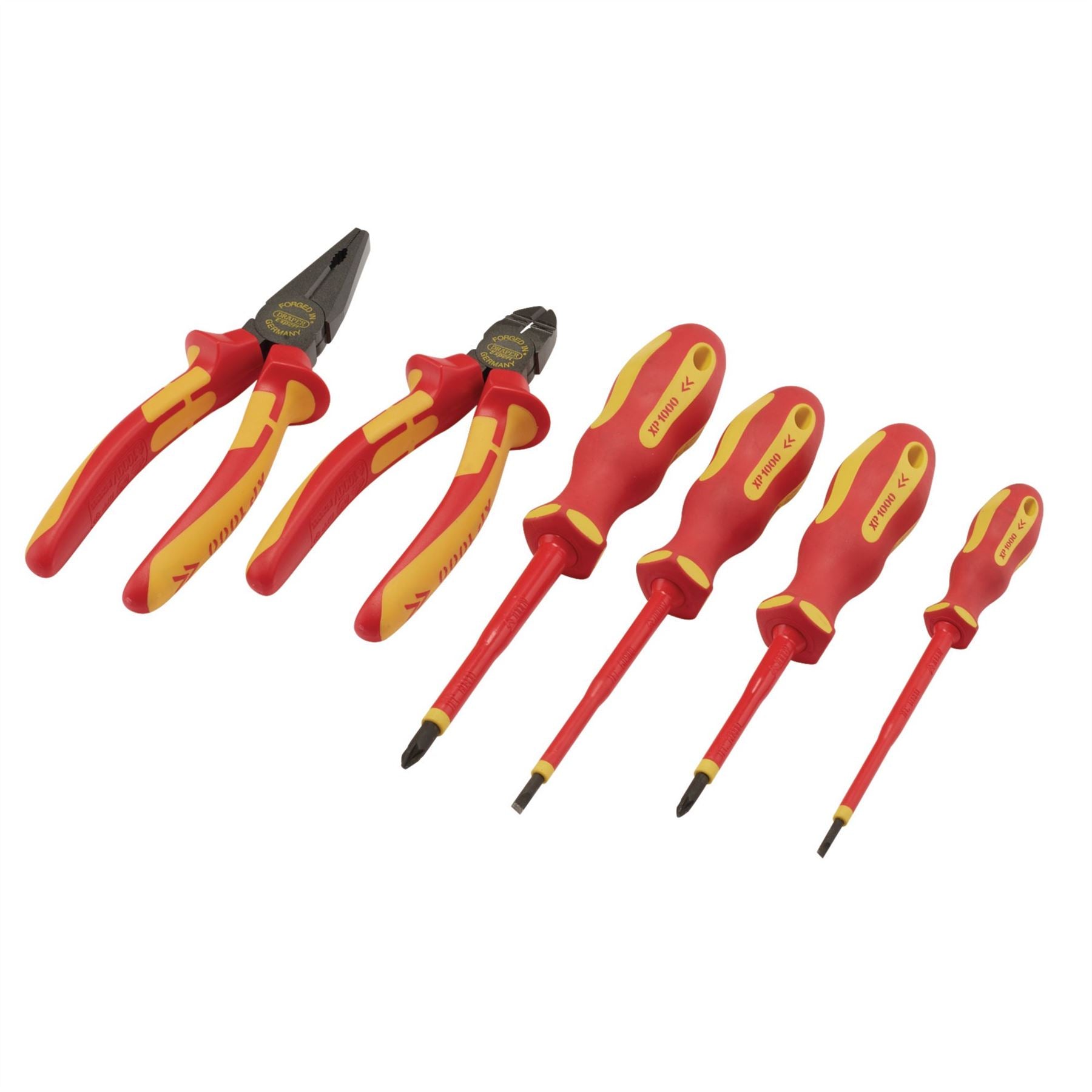 Draper 94848 XP1000® VDE Screwdriver and Pliers Set 6 Piece Draper