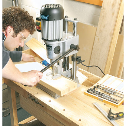 Draper 40406 Hollow Square Mortice Chisel and Bit Set 5 Piece Draper