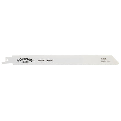 Sealey WRS3014/200 Reciprocating Saw Blade Metal 225mm 18tpi - Pack of 5 Sealey