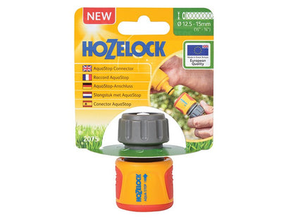 Hozelock 2075 Soft Touch AquaStop Connector Hozelock