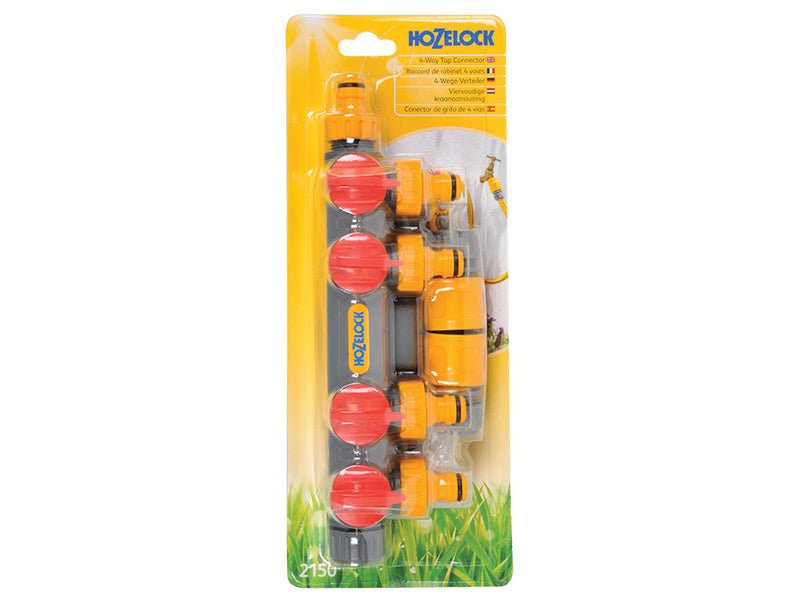 Hozelock 2150 4-Way Tap Connector Hozelock