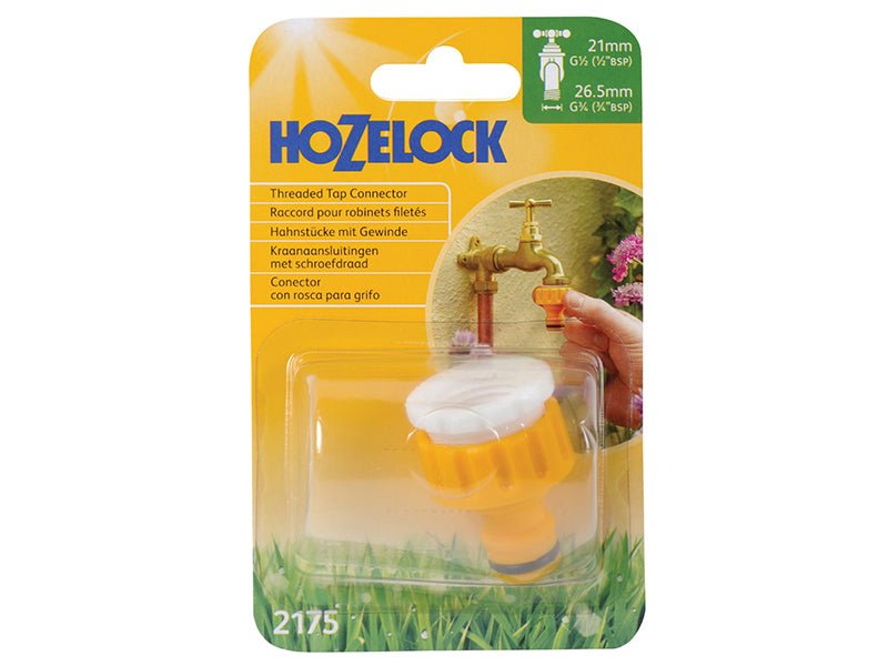 Hozelock 2175 Threaded Tap Connector 3/4in BSP Hozelock