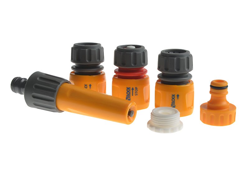 Hozelock 2412 30m Freestanding Compact Hose Reel + 25m of 12.5mm Hose Hozelock