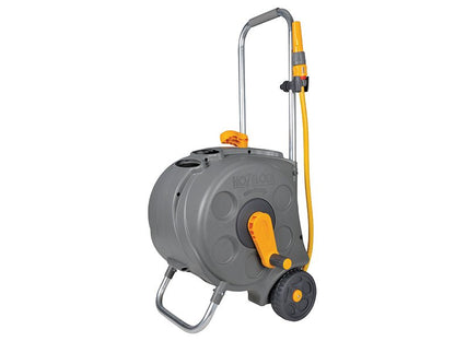 Hozelock 2416 Freestanding Compact Hose Reel + 30m of 12.5mm Hose Hozelock