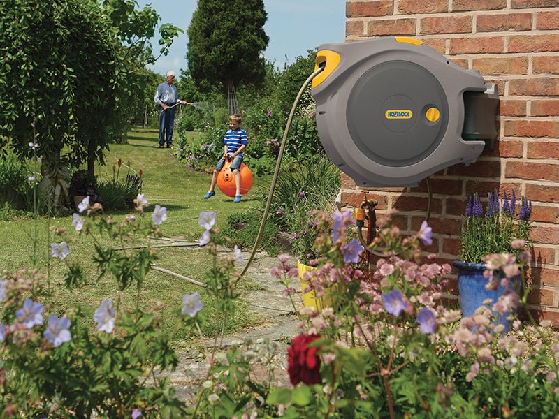 Hozelock 2595 40m AutoReel + 40m of 12.5mm Hose Hozelock