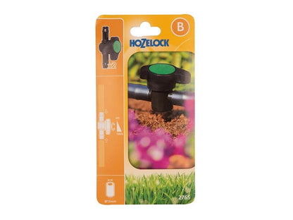 Hozelock 2765 Flow Control Valve 13mm Pack 2 Hozelock