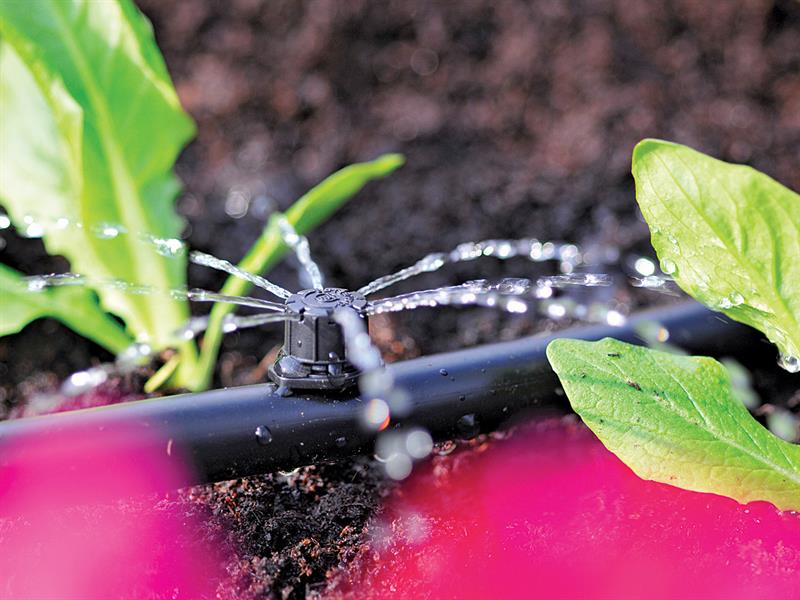 Hozelock 2787 End of Line Adjustable Mini Sprinkler 4/13mm Pack 12 Hozelock