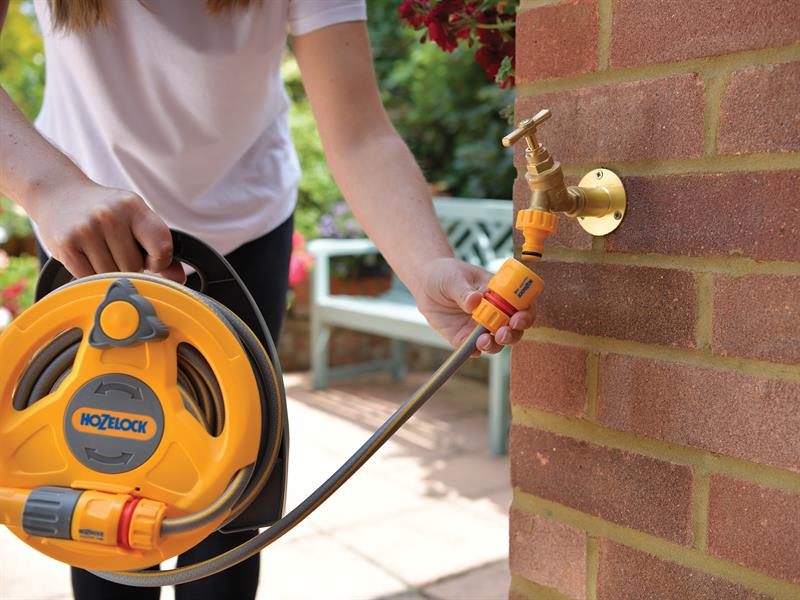 Hozelock Micro Hose Reel + 10m of 7mm Hose Hozelock