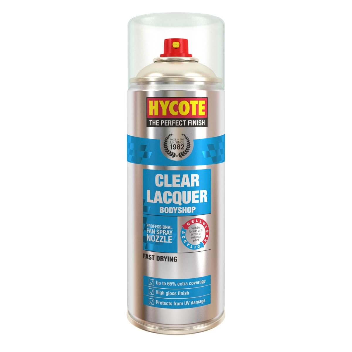 Hycote Bodyshop Clear Lacquer Spray Paint Xuk428 Hycote