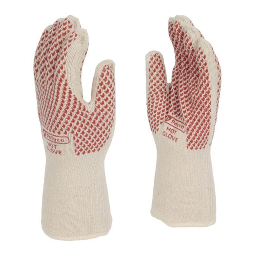 Polyco Hot Glove Long Cuff Contact Heat Resistant 250ºC One Size Large 9011 Polyco Healthline