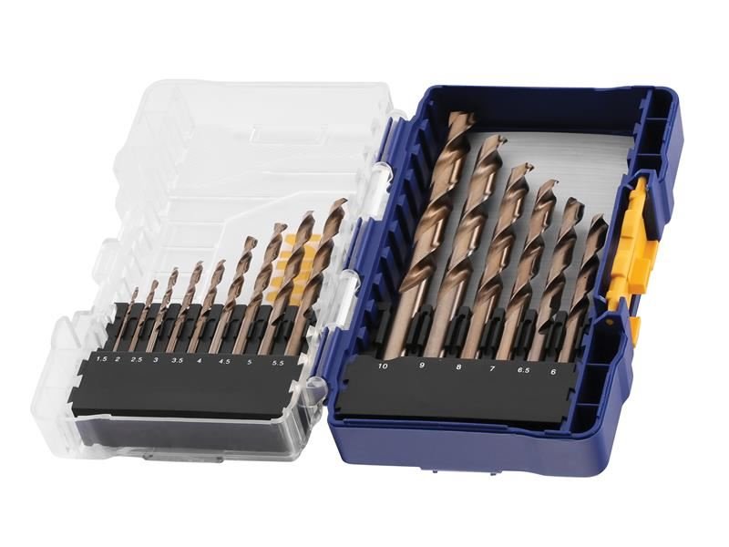 Irwin Hss Cobalt Drill Bit Set 15 Piece - IW3036501 IRWIN