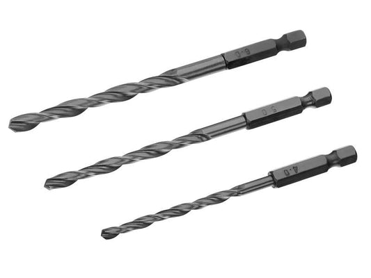 Irwin Hss Drill Bit Hex Shank Bit Set 3 Piece - IW3035108 IRWIN