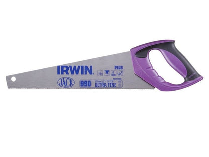 Irwin Jack 990uhp Fine Junior / Toolbox Handsaw Soft-Grip 335mm 13in 12 Tpi IRWIN
