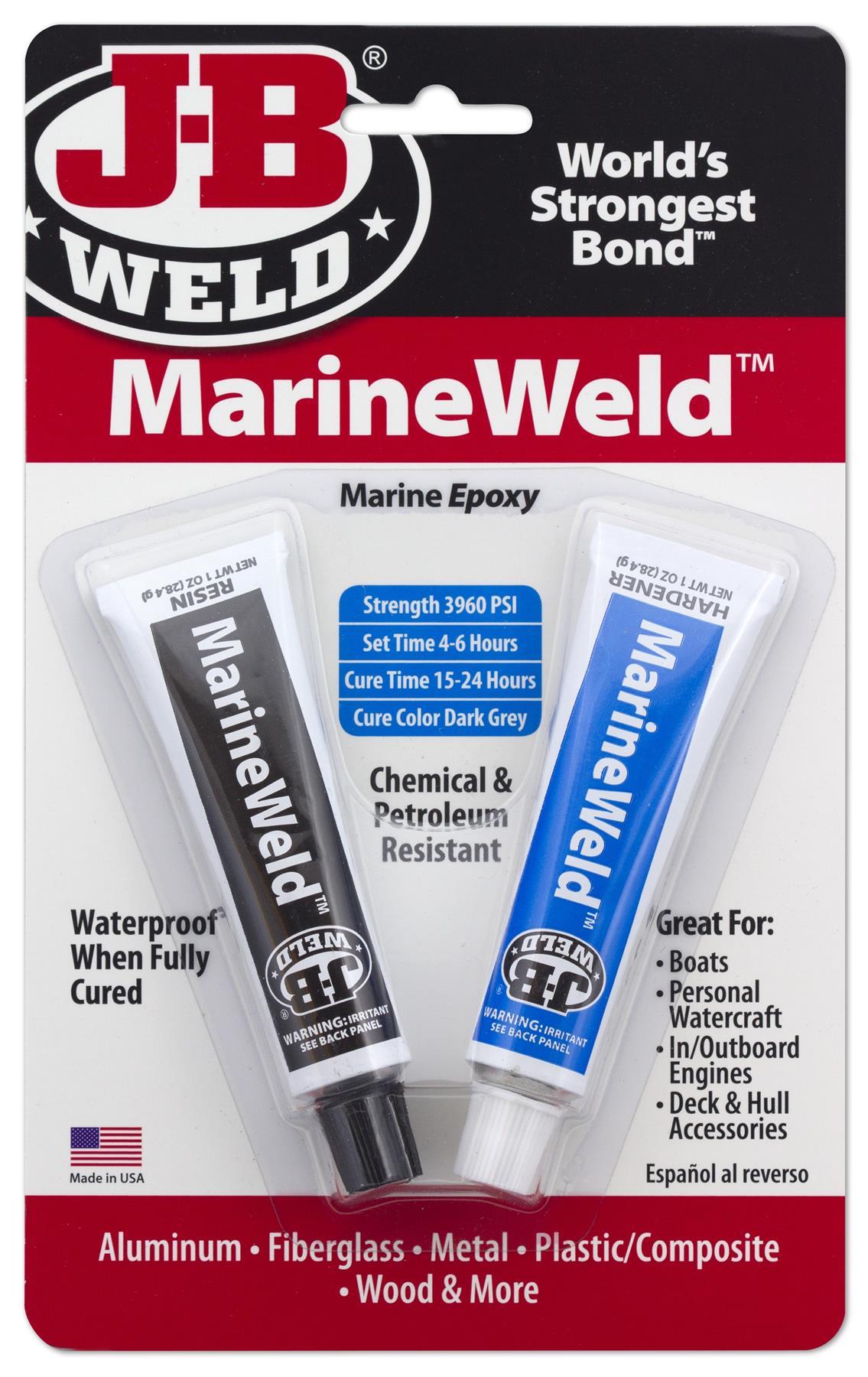 JB Weld MarineWeld Waterproof Epoxy Adhesive JB Weld