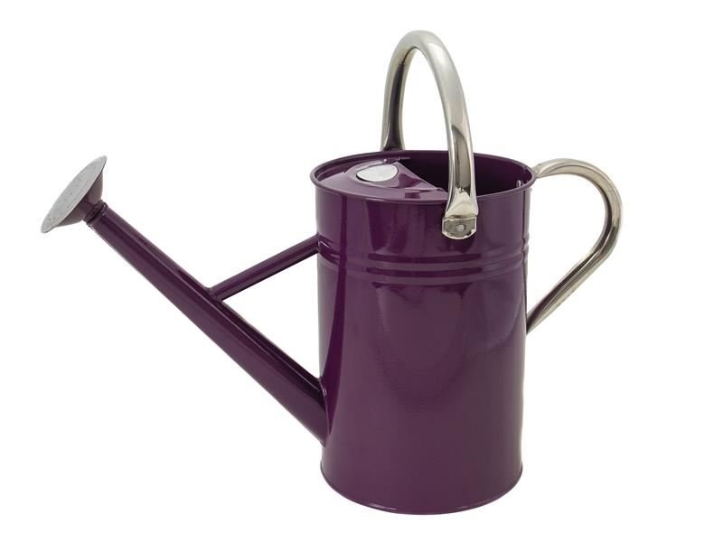 Kent & Stowe Metal Watering Can Deep Violet 4.5 Litre Kent & Stowe