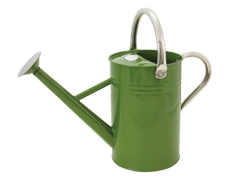 Kent & Stowe Metal Watering Can Tweed Green 4.5 Litre Kent & Stowe
